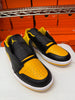 Nike Men's Air Jordan 1 Low Shoes Black Yellow Ochre 553558-072