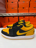 Nike Men's Air Jordan 1 Low Shoes Black Yellow Ochre 553558-072