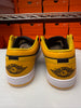 Nike Men's Air Jordan 1 Low Shoes Black Yellow Ochre 553558-072