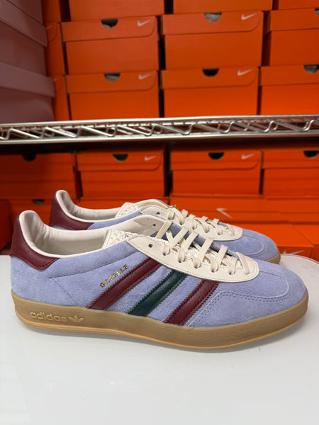 Adidas Men's Gazelle Indoor Shoes Blue Red Green IG4994