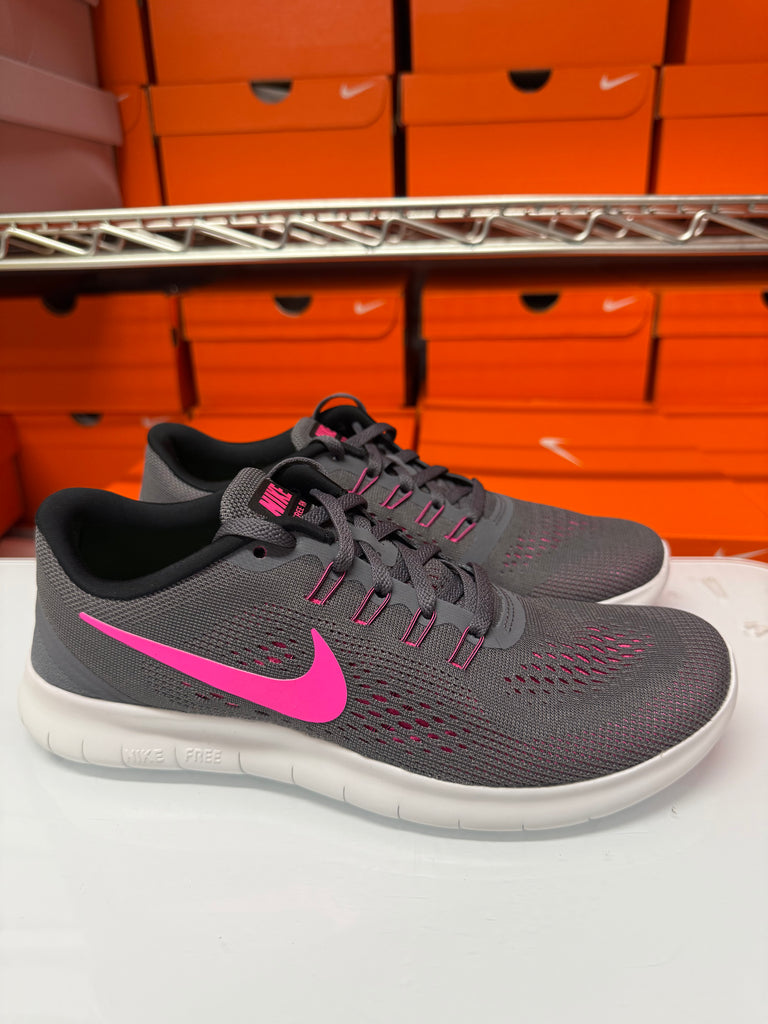 Nike Women's Free RN Shoes Grey Pink 831509-006