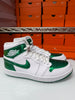 Nike Men's Air Jordan 1 High Golf Shoes White Pine Green DQ0660-130