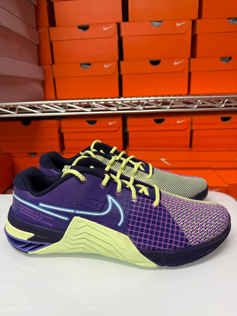 Nike Men's Metcon 8 AMP Shoes Purple Blue DV1206-500