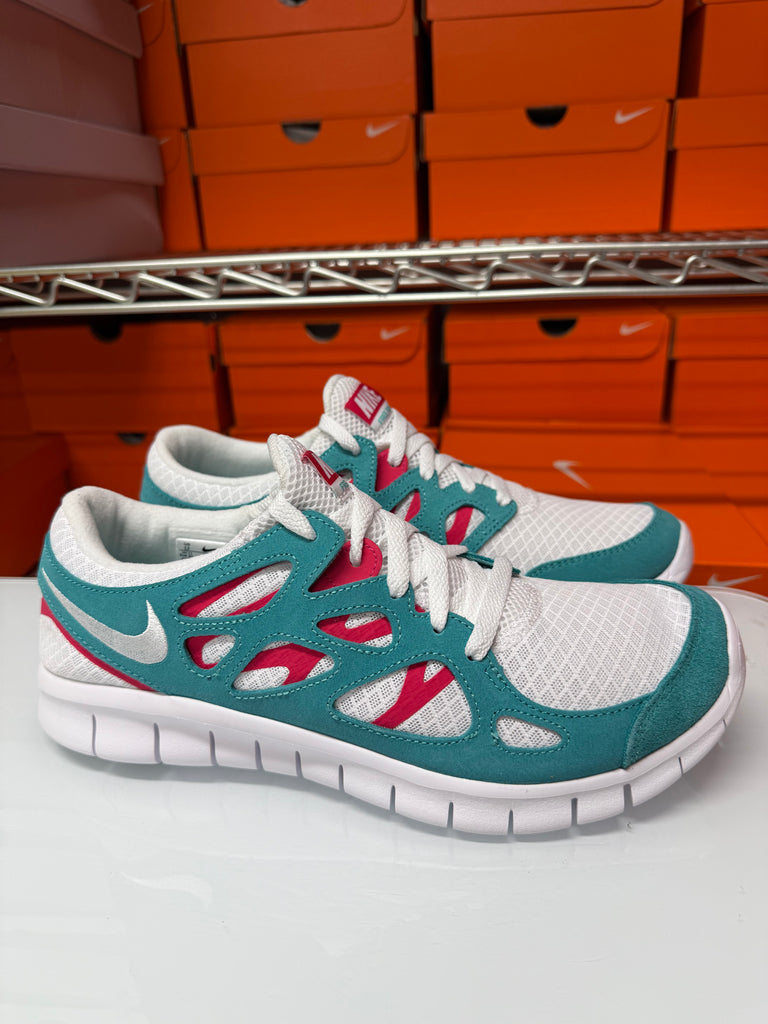 Nike Men's Free Run 2 Shoes White Red Teal DR9877-100