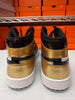 Nike Men's Air Jordan 1 Retro High Golf Shoes Black Gold White DQ0660-002