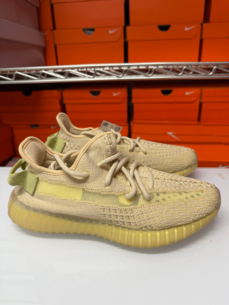 Adidas Men's Yeezy Boost 350 V2 Shoes Flax FX9028