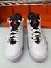Nike Men's Jordan 6 Retro Golf Shoes White Infrared DV1376-106