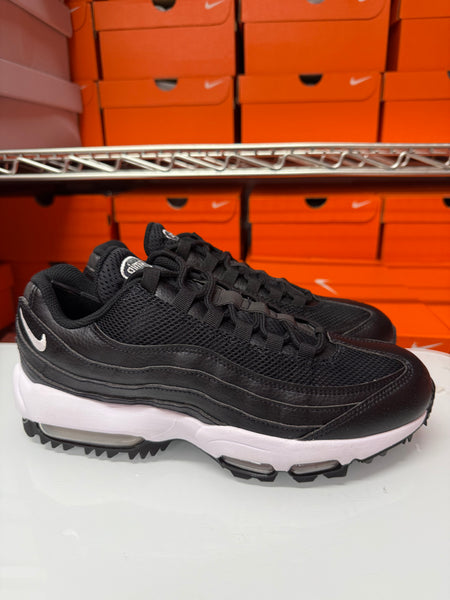 Nike Men's Air Max 95 Golf Shoes Black White HV4696-002