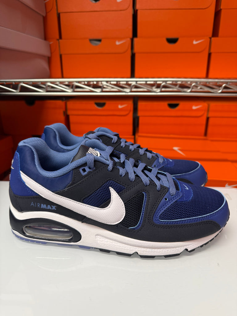 Nike Men's Air Max Command Shoes Deep Royal White Obsidian 629993-410