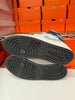 Nike Men's Air Jordan 1 Mid SE Shoes White Blue Chill Black IM6567-121