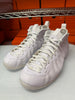Nike Men's Air Foamposite One Shoes Triple White HJ5195-100