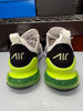 Nike Men's Air Max 270 Golf Shoes White Black Volt CK6483-105