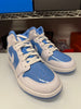 Nike Kids (GS) Air Jordan 1 Mid SE Shoes White Legend Blue FZ3933-114