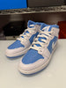 Nike Kids (GS) Air Jordan 1 Mid SE Shoes White Legend Blue FZ3933-114
