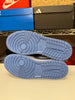Nike Kids (GS) Air Jordan 1 Mid SE Shoes White Legend Blue FZ3933-114
