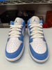 Nike Kids (GS) Air Jordan 1 Low SE Shoes White Legend Blue FZ3929-114