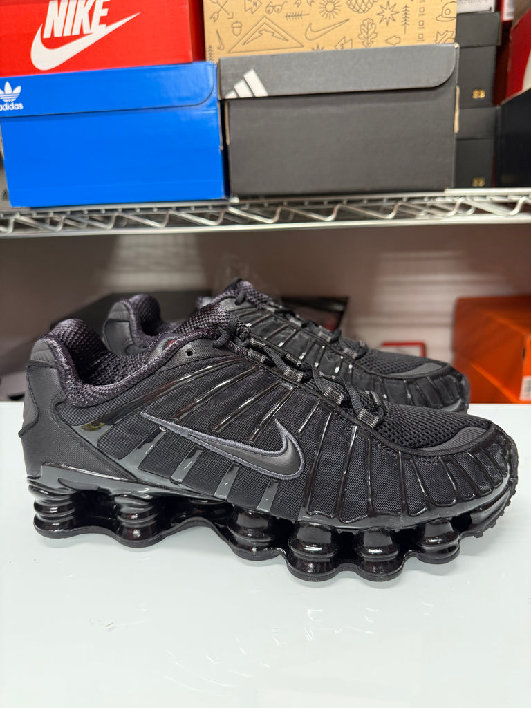 Nike Men's Shox TL Shoes Black Metallic Hematite AV3595-002