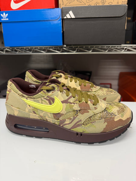 Nike Men's Air Max 1 '86 OG Shoes Camo Lemon Green FN8358-200