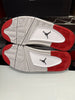 Nike Kids (GS) Air Jordan 4 RM Shoes White Red Black FQ7938-102