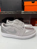 Nike Men's Air Jordan 1 Retro Low OG Shoes Metallic Silver Grey CZ0790-002