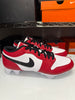 Nike Men's Jordan 1 Low TD Cleat White Black Red FJ6245-106