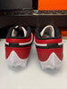 Nike Men's Jordan 1 Low TD Cleat White Black Red FJ6245-106