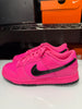 Nike Women's Dunk Low Shoes Pink Black IV2040-600