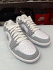 Nike Women's Air Jordan 1 Low Shoes White Grey DC0774-105