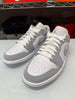 Nike Women's Air Jordan 1 Low Shoes White Grey DC0774-105