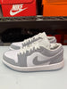 Nike Women's Air Jordan 1 Low Shoes White Grey DC0774-105