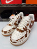 Nike Women's Air Force 1 '07 Shoes Cow Print Brown Sail IO0442-200