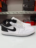 Nike Men's Air Jordan 1 Low Shoes White Black 553558-132