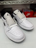 Nike Men's Air Jordan 1 Low Shoes White Black 553558-132
