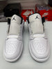 Nike Men's Air Jordan 1 Low Shoes White Black 553558-132