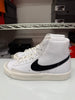 Nike Women's Blazer Mid '77 Shoes White Black Sail CZ1055-100