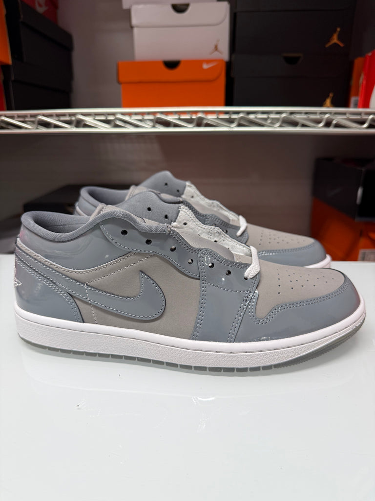 Nike Men's Air Jordan 1 Low SE Shoes Grey White HF3148-011