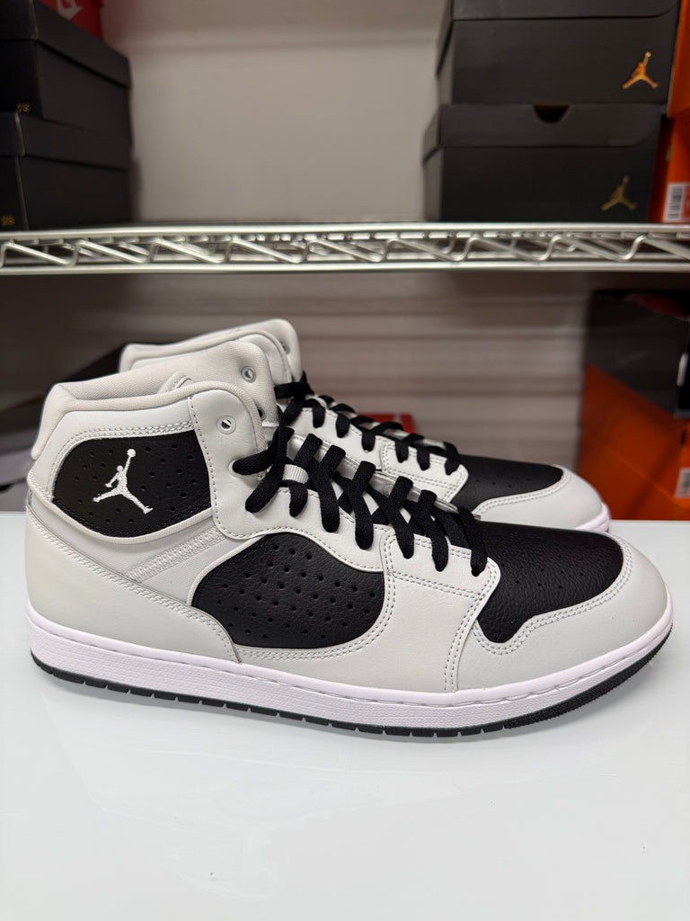 Nike Men's Jordan Access Shoes Photon Dust Black White AR3762-010