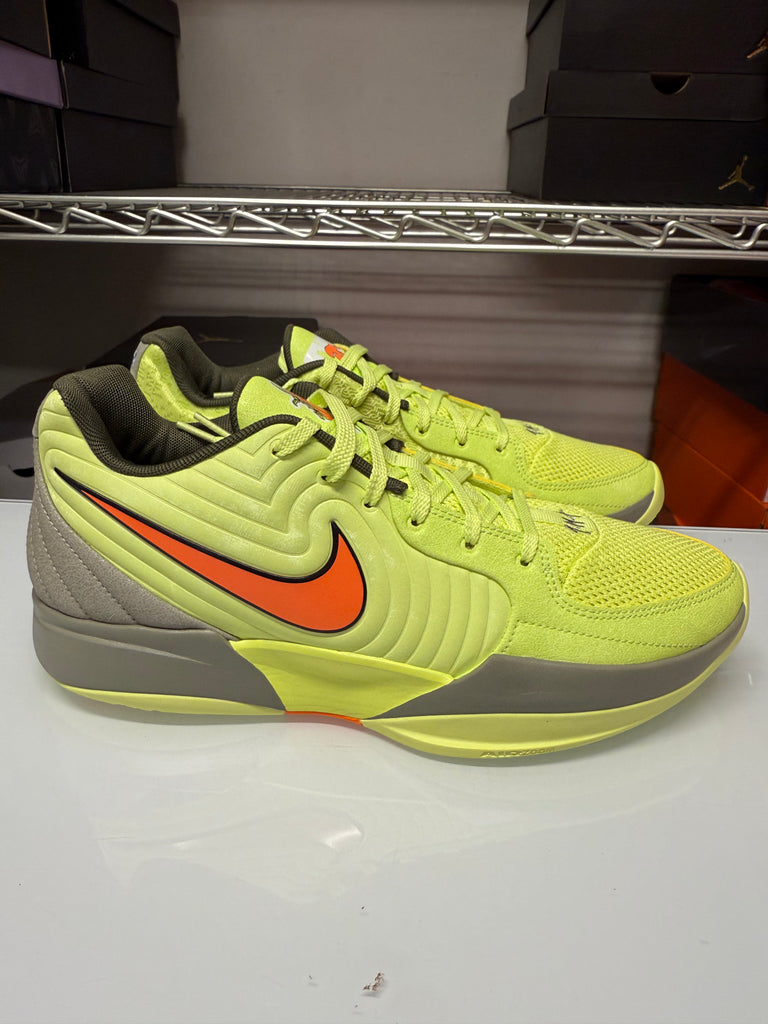 Nike Men's Ja 2 Shoes Lemon Grey Orange FD7328-701