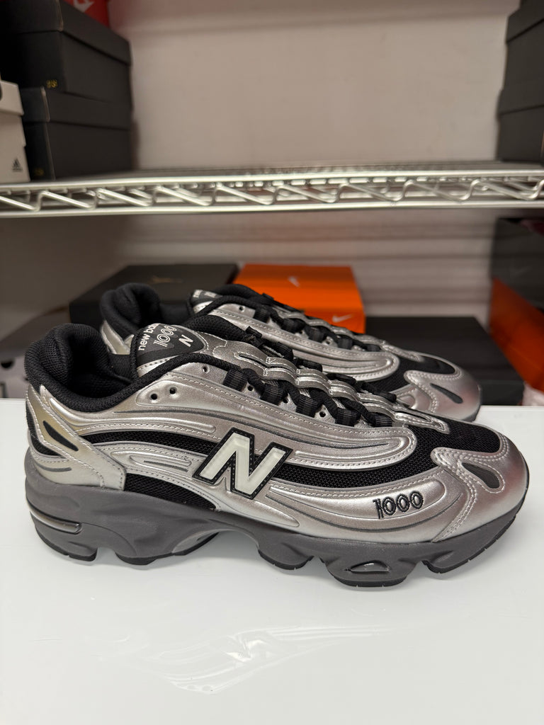 New Balance Men's 1000 Shoes Black Metallic Silver M1000EGR