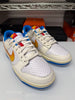 Nike Men's Dunk Low Retro SE Shoes Sail Blue Red HQ3613-133