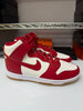 Nike Women's Dunk High Shoes Sail Red White Gum DD1869-114
