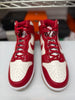 Nike Women's Dunk High Shoes Sail Red White Gum DD1869-114