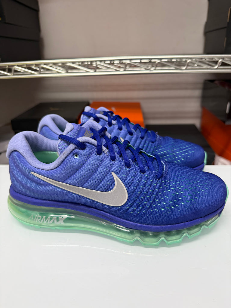 Nike Women's Air Max 2017 Shoes Concord White Violet 849560-402