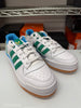 Adidas Women's Forum Bold Stripes Shoes White Green Sky Rush JI0062