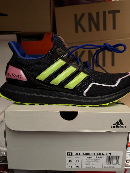 Adidas Men's Ultraboost 1.0 Black Green Blue Shoes ID0144