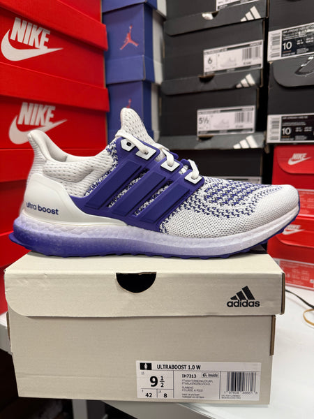 Adidas Women's Ultraboost 1.0 White Purple Shoes IH7313