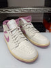 Nike Women's Air Jordan 1 Mid Shoes Sail Pink BQ6472-162