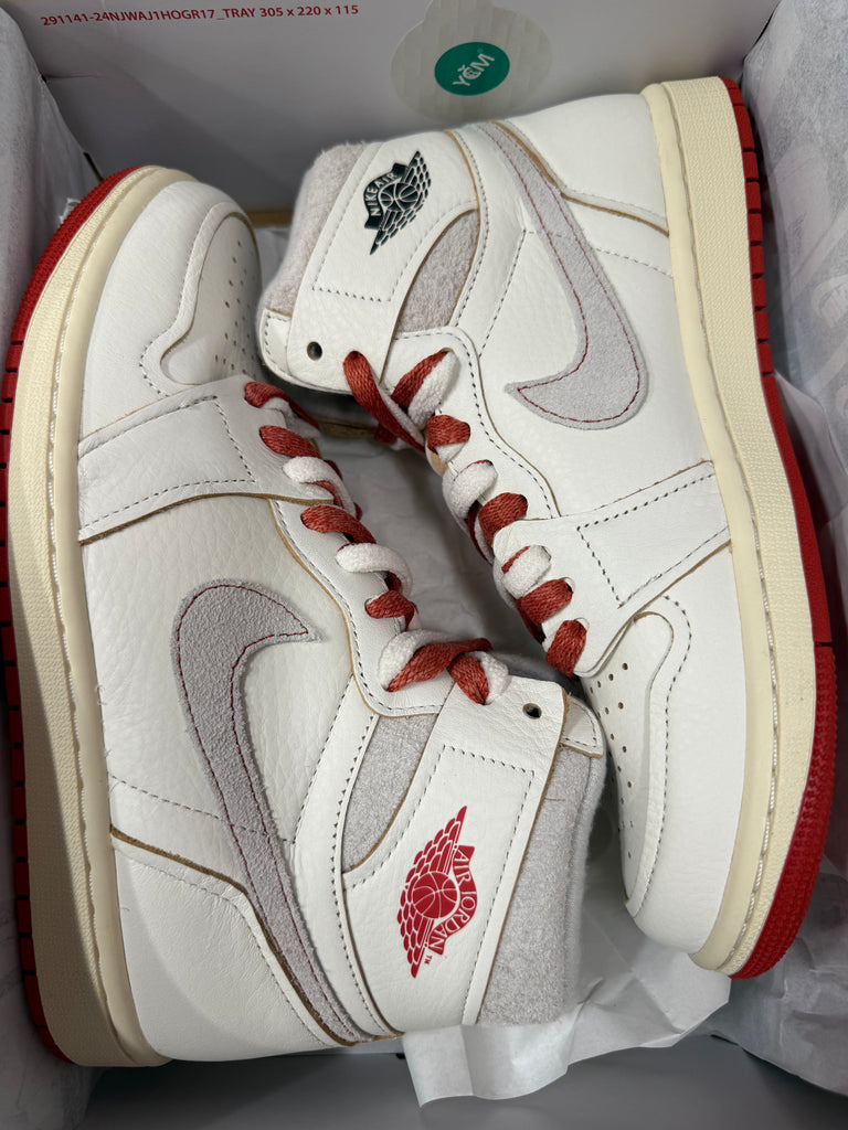 Nike Women's Air Jordan 1 High OG Shoes Cinnabar DB4612-100