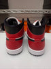 Nike Men's Air Jordan 1 Mid Shoes Chicago Toe Black Red White 554724-069