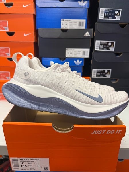Nike Men's ReactX Infinity Run 4 Shoes White Ashen Slate DR2665-107